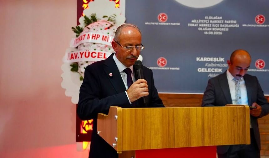 MHP Tokat Merkez İlçe'de Murat Yücel Güven Tazeledi