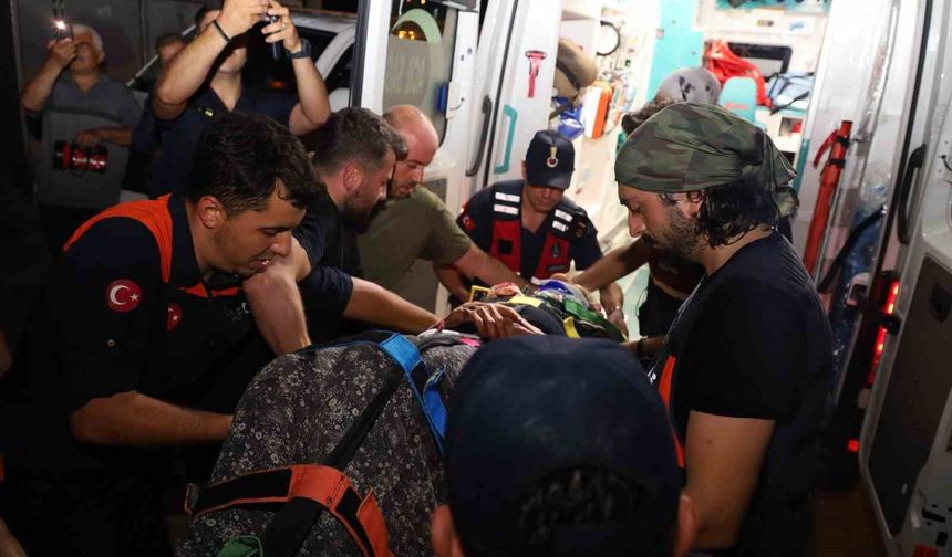 Bafra'da kaybolan yaşlı kadın 11 saat sonra bulundu