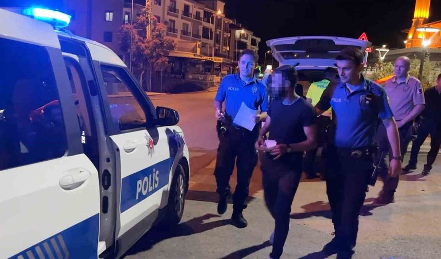 Gurbetten izne geldi, alkollü yakalanınca ehliyetine el konup gözaltına alındı