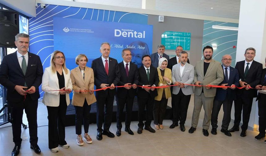 Kapadokya Üniversitesi'nden Nevşehir'e modern Ağız ve Diş Sağlığı Merkezi
