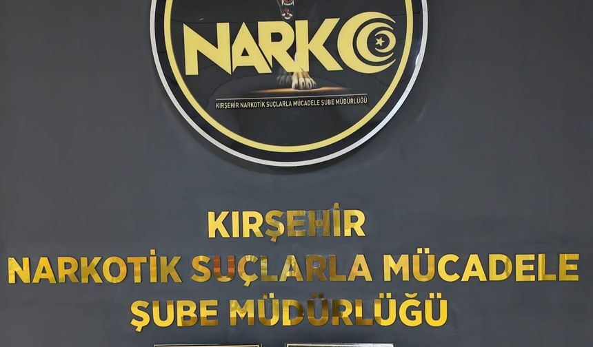 Kırşehir'de uyuşturucu operasyonu: 2 tutuklama
