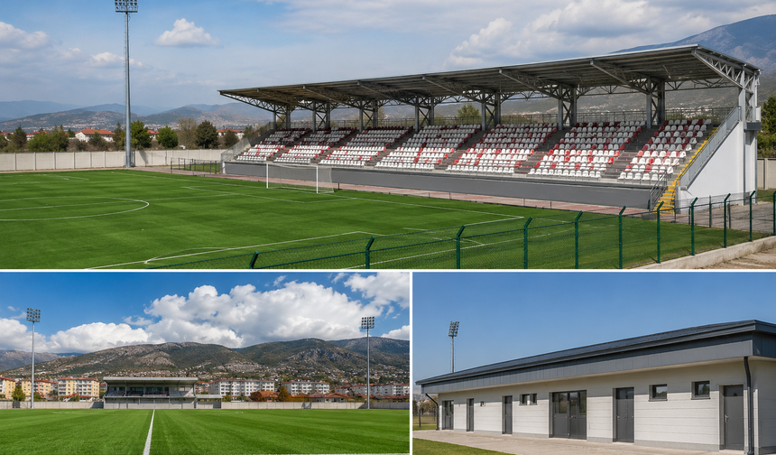Tokat’ta Spor Tesislerine Yeni Dokunuşlar