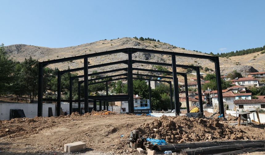Tokat’ta İkinci İtfaiye İstasyonu Erenler Mahallesi’nde Yükseliyor