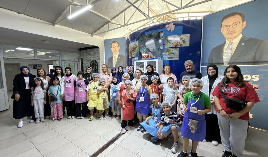 Tokat'ta Minik Şefler Mutfak Başında! Çocuk Aşçılık Atölyesi Başladı