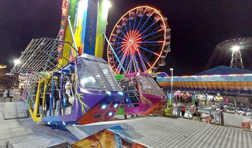 Tokat'ta Yaz Akşamlarının Vazgeçilmez Adresi Lunapark Oluyor