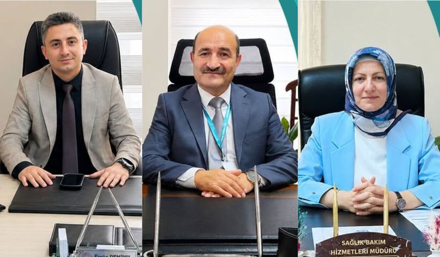 Tokat Devlet Hastanesi'nde Yönetim Kadrosu Tazeledi