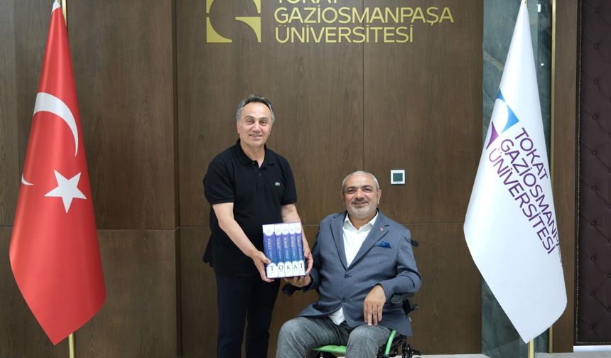 TOKKON Başkanından Rektör Prof. Dr. Fatih Yılmaz’a Ziyaret