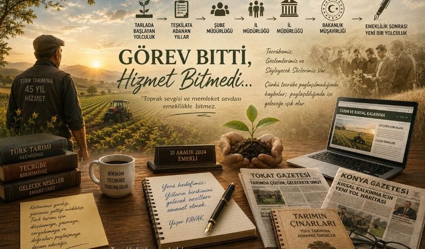 EMEKLİLİK SONRASI YENİ BİR YOLCULUK