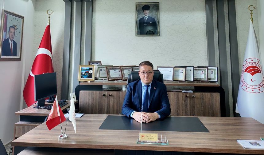 Pazar İlçe Tarım ve Orman Müdürlüğü'ne Atanan Özkan, Göreve Başladı