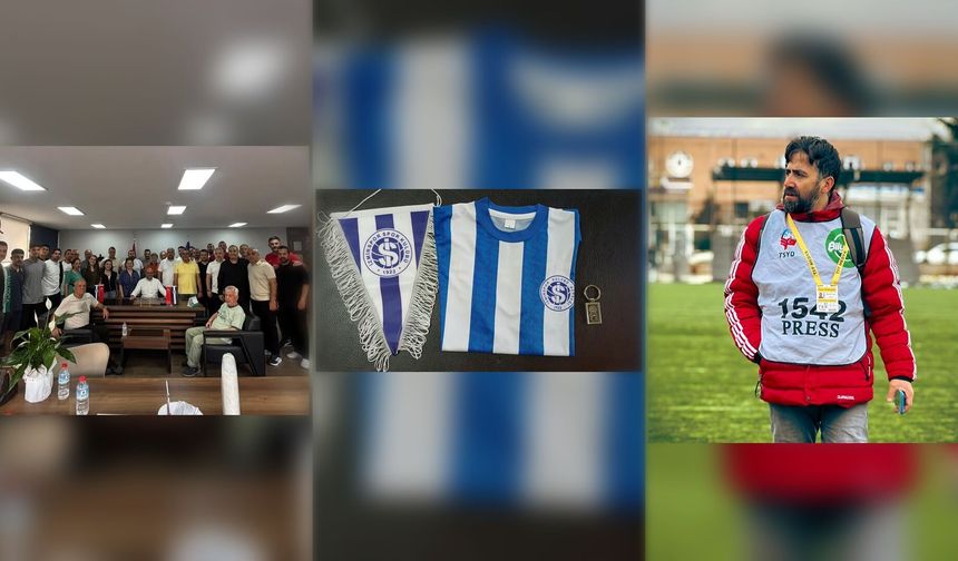 Cumhuriyetle Yaşıt İzmirspor'dan Tokat'ta Sporun Sesi Mustafa Işık'a Anlamlı Jest