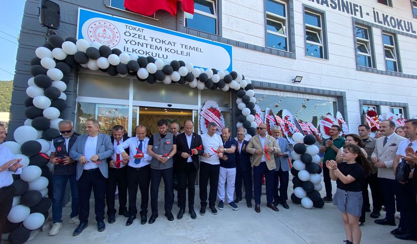 Yöntem Koleji Anaokulu-Ortaokul-İlkokulu’nu Tokat’ta Eğitim Hayatına Kapılarını Açtı