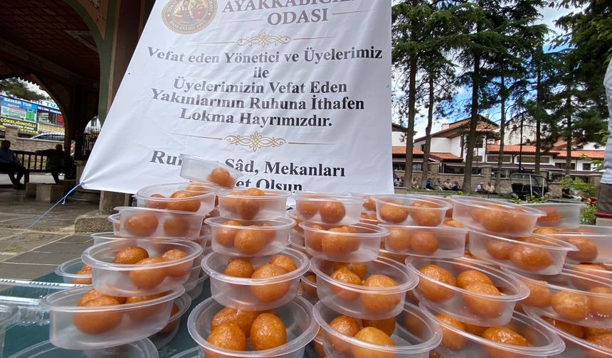 Tokat Ayakkabıcılar Odası’ndan Ahilik Haftası’nda Vefa ve Lokma İkramı