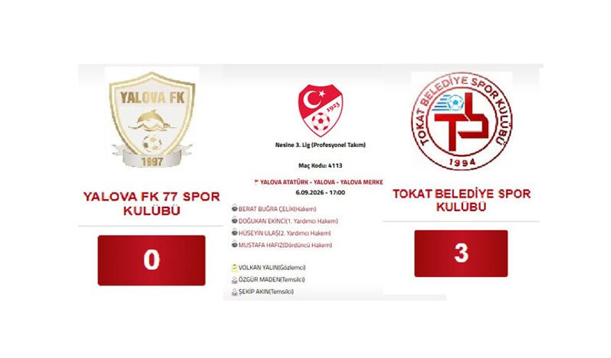 TOKAT BELEDİYESPOR LİGE HIZLI BAŞLADI