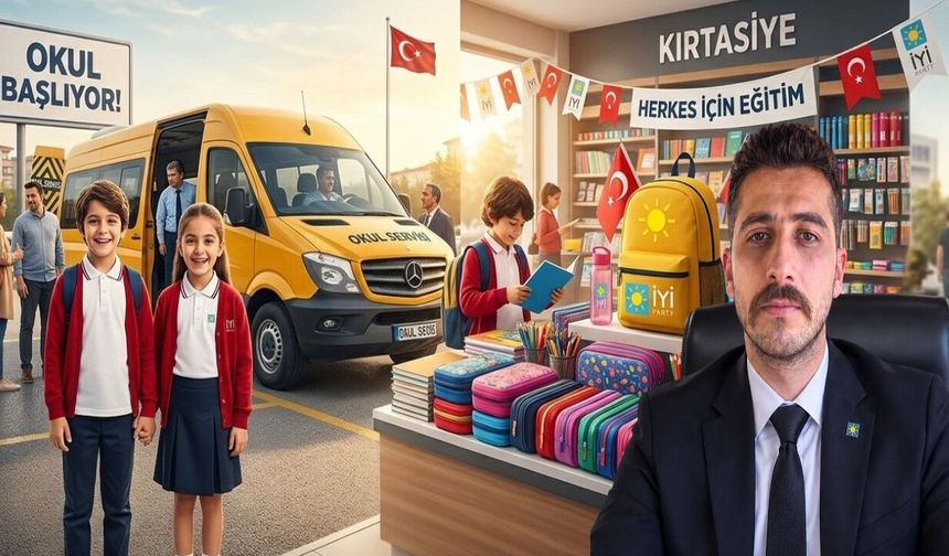 İYİ Parti’li Yunus Emre D***et: "Çocuğunu Okutmak Hiçbir Aile İçin Lüks Olmamalı"