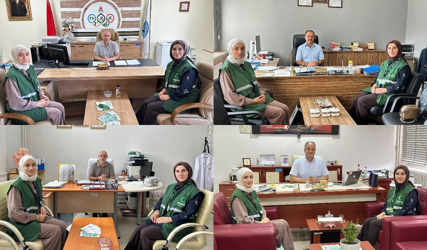 Yeşilay Tokat'tan Eğitimde Bağımlılıkla Mücadele İçin Güçlü İş Birliği Atağı