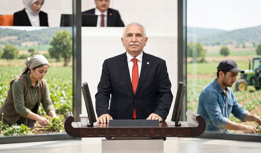 CHP'den Kırsalda Kadın ve Genç Üreticiye Sosyal Güvence Hamlesi! Durmaz, TBMM'ye Kanun Teklifi Sundu