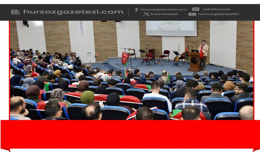 TOGÜ İslami İlimler Fakültesi'nde Filistin ve Gazze'yi Anma Programı Düzenlendi