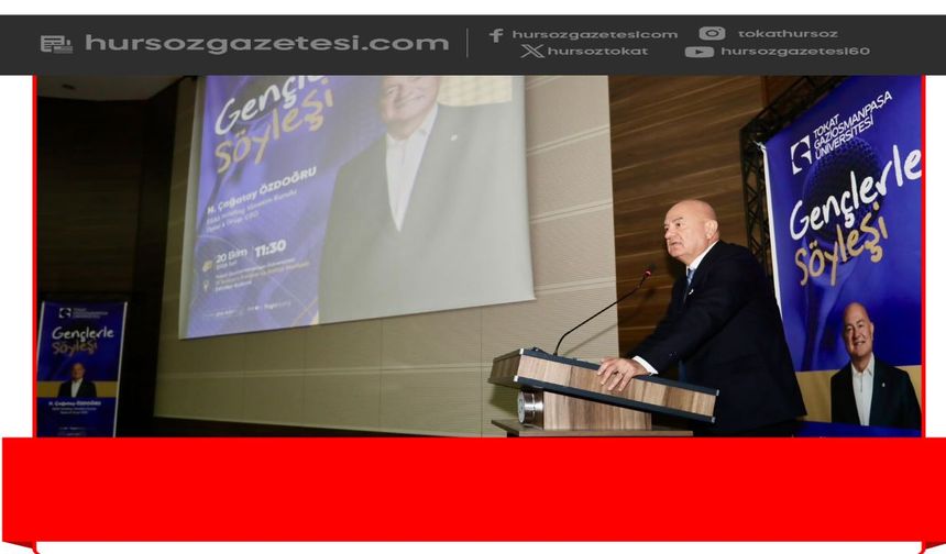 TOGÜ'de Gençlerle Söyleşi! ESAS Holding CEO'su Çağatay Özdoğru Öğrencilerle Buluştu