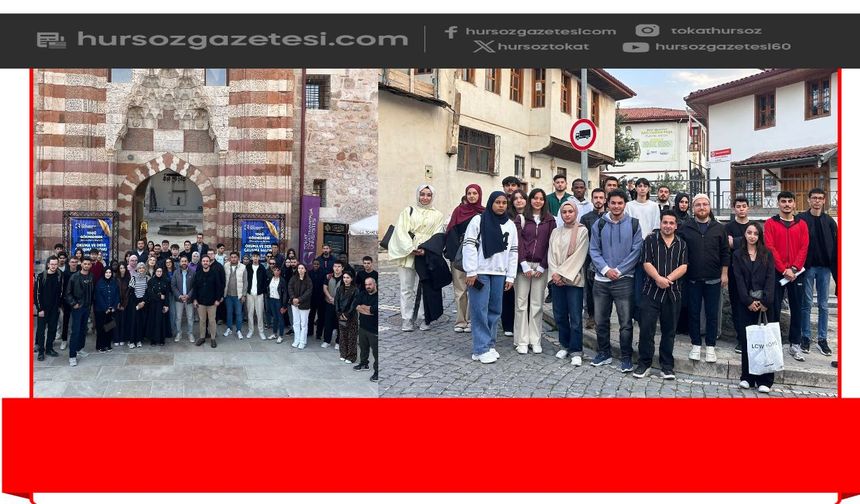 TOGÜ'de Şehir ve Kültür Dersi Tarihe Taşındı! Adres Gazi Osman Paşa Müze Evi ve Gökmedrese Oldu