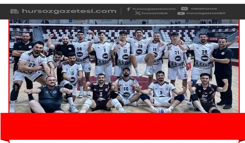 Tokat Belediyespor’dan Taraftarı Önünde Kritik Galibiyet! TVF Spor Lisesi’ni 3-1 Mağlup Etti