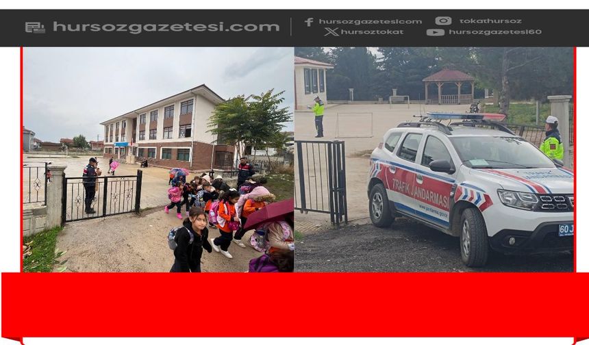 Tokat'ta Jandarmadan Okullarda Güvenlik Tedbiri! Devriyeler ve Servis Denetimleri Artırıldı