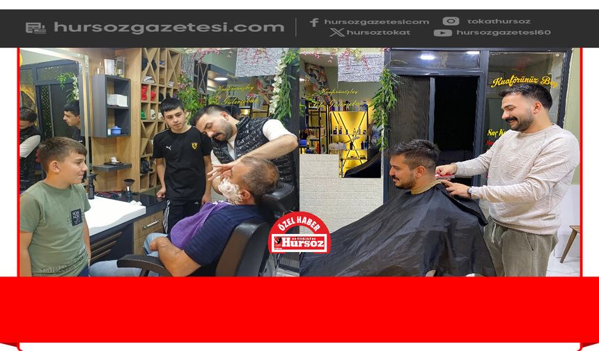 Tokat'ta Berber ve Kuaförlerde Çırak Krizi! Devlet Desteği Kesilince Gençler Meslekten Soğudu
