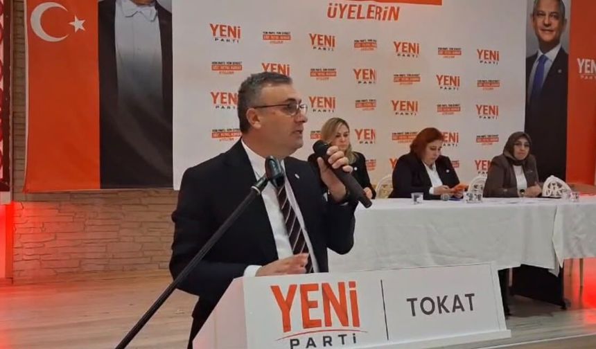 Yeni Parti Tokat Merkez İlçe 1. Olağan Kongresi’nde Aytekin Ayan Güven Tazeledi