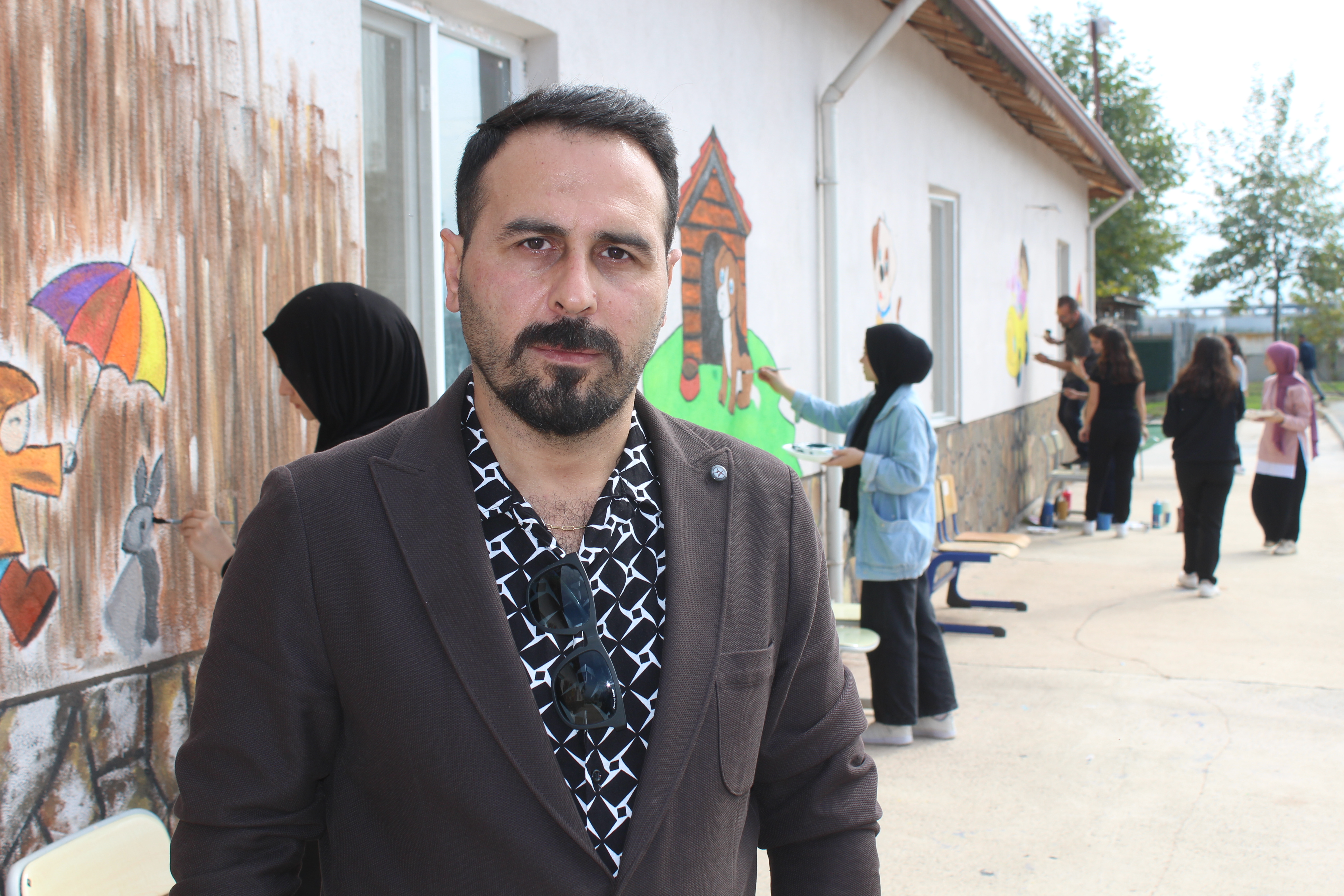 Erbaa'da öğrenciler hayvan 4