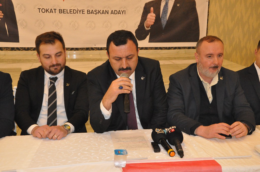 Yeniden Refah Partisi Tokat Belediye Başkan Adayını Basına Tanıttı (13)