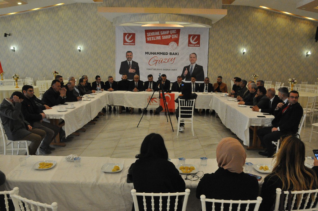 Yeniden Refah Partisi Tokat Belediye Başkan Adayını Basına Tanıttı (15)
