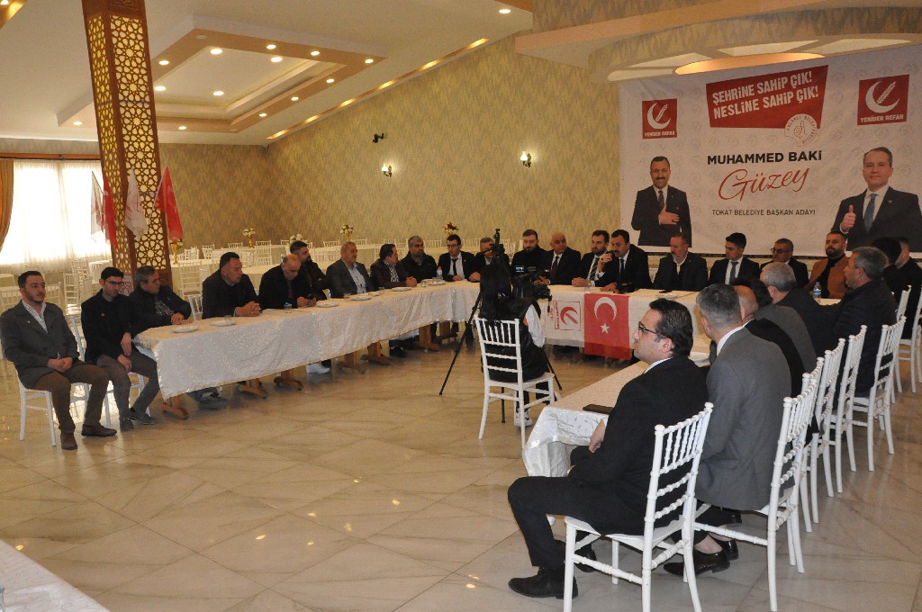 Yeniden Refah Partisi Tokat Belediye Başkan Adayını Basına Tanıttı (16)