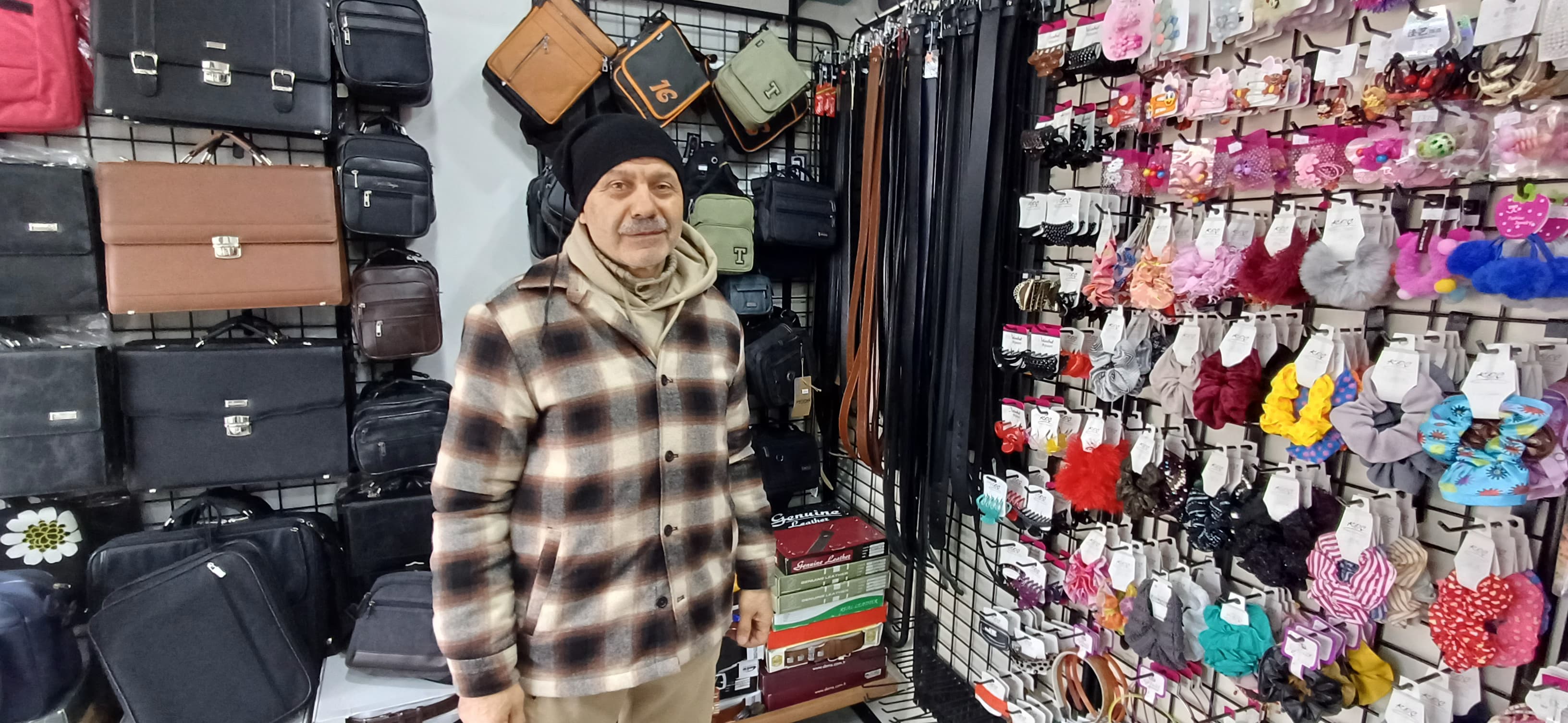 Yeraltı Çarşısı Esnafı Ayhan Uçar,