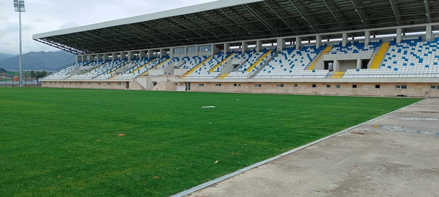 Erbaa'nın Yeni Stadyumu Sezon Öncesinde Tamamlanacak (3)
