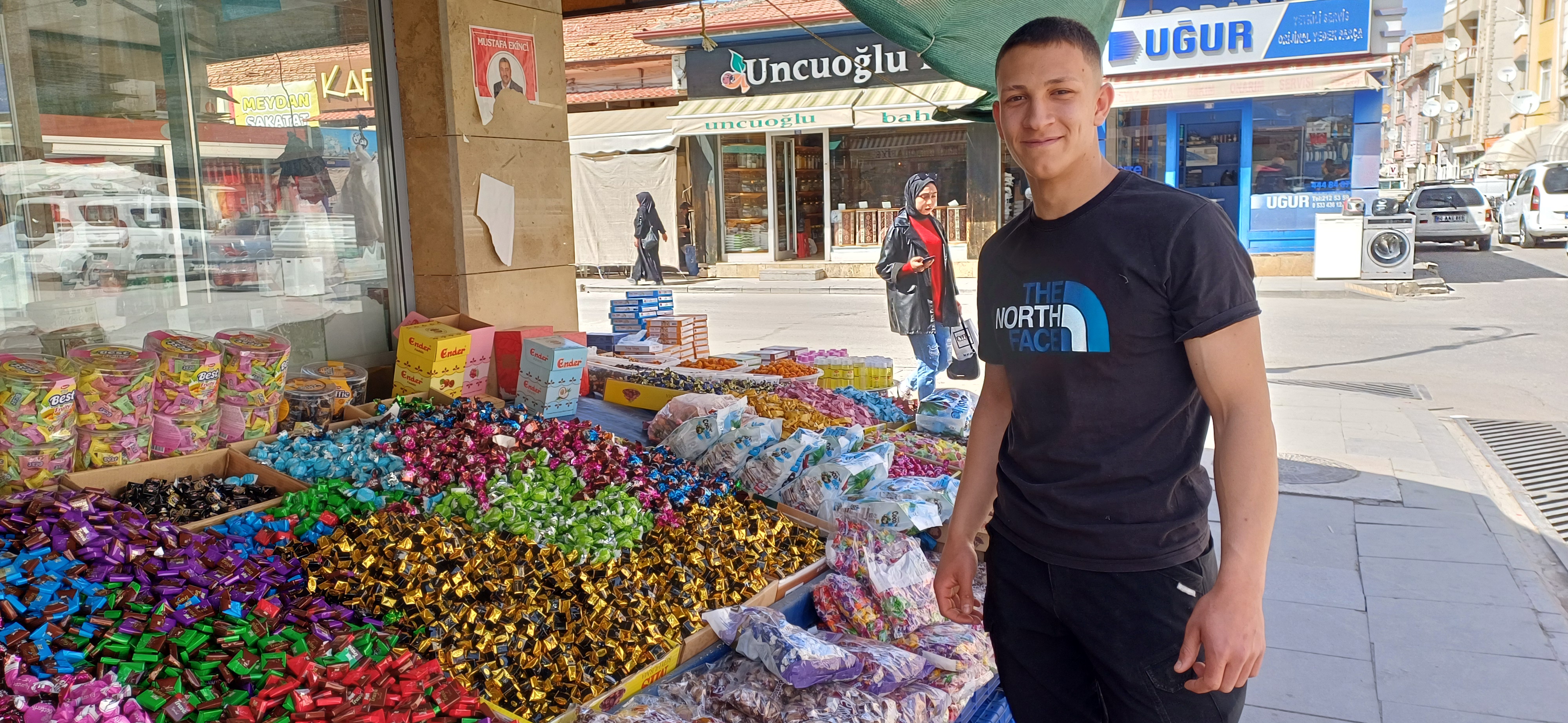 Tokat'ta Bayram Şekerleri Tezgahları Renklendirdi (5)