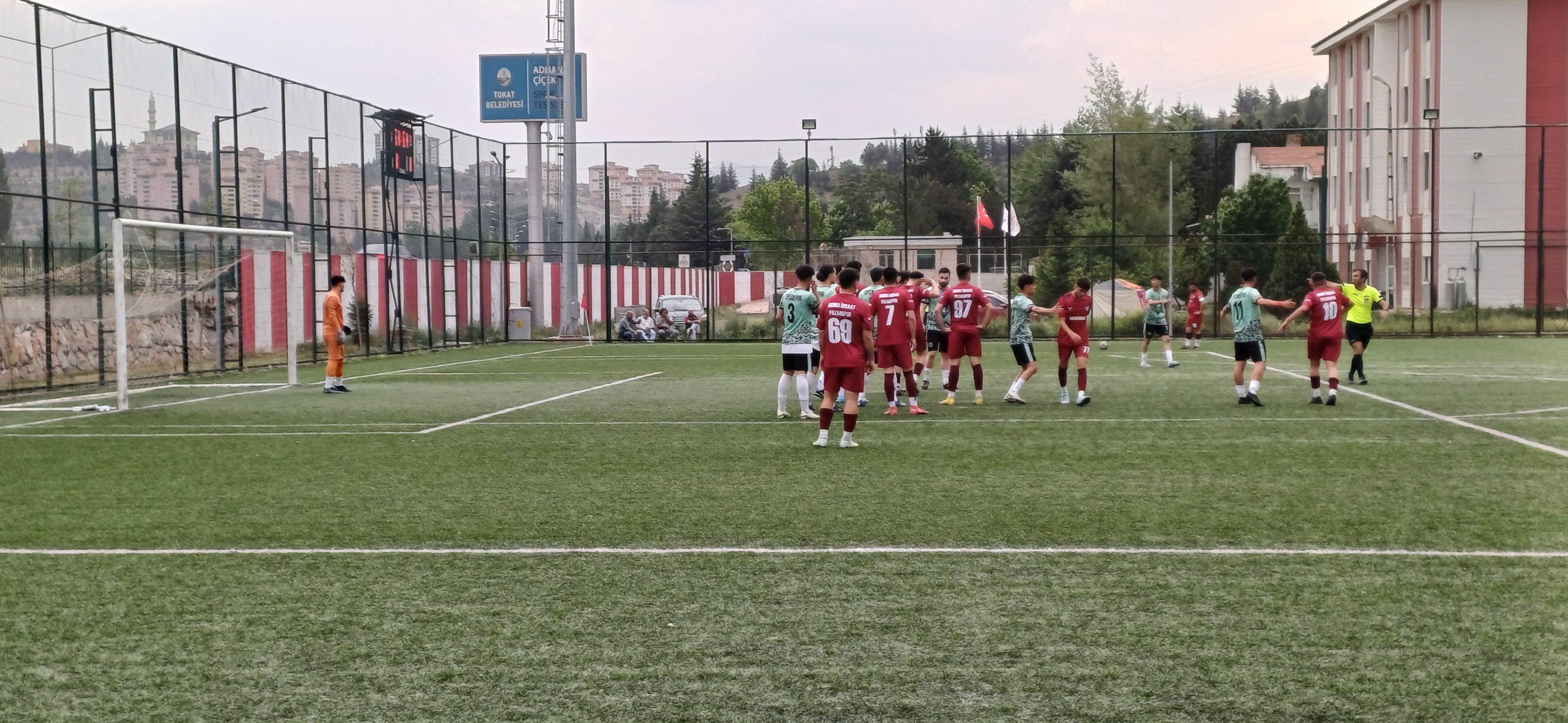 Topçamspor Kulübü Teknik Sorumlusu Orhan Yazıcı Ve Akıncı İnşaat Pazarspor Teknik Sorumlusu Naim Eryurt (12)