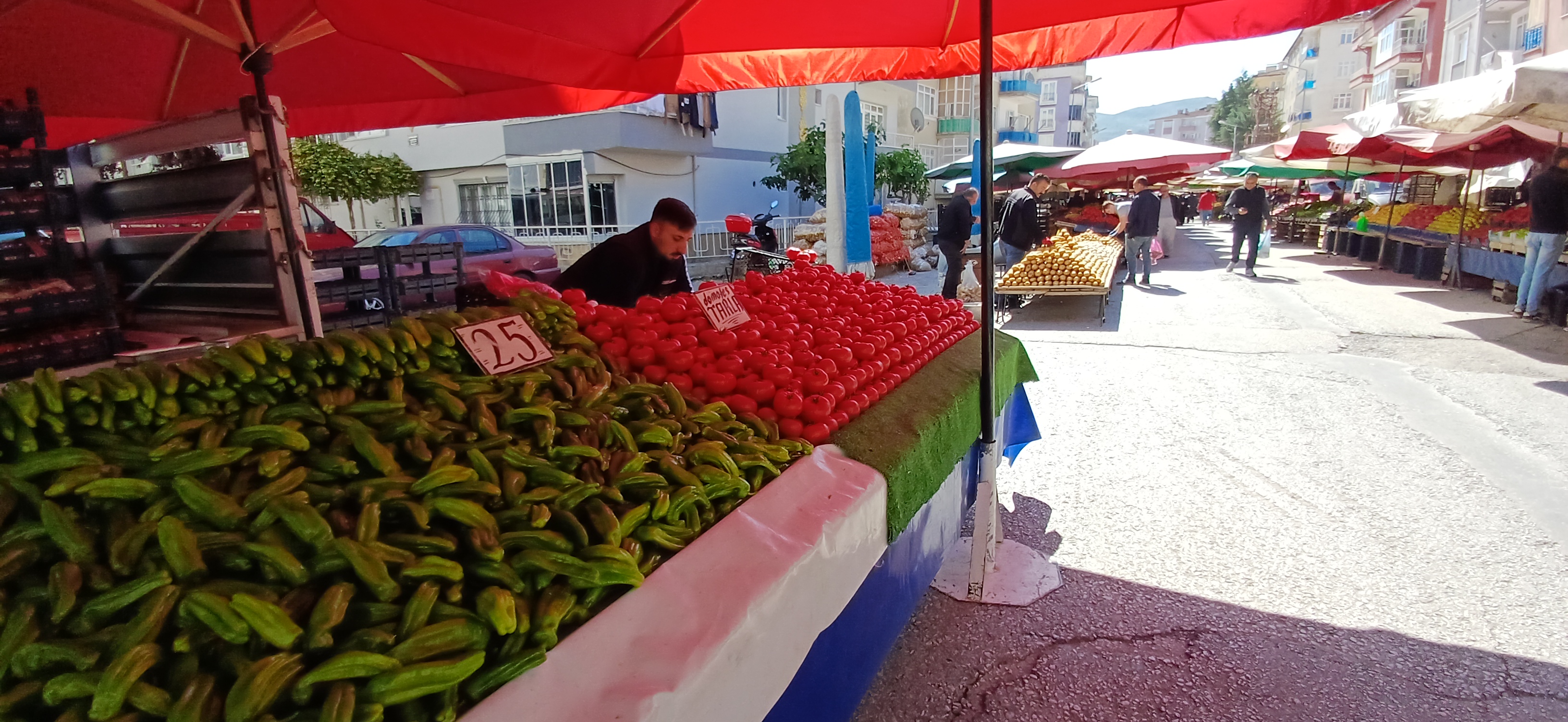 Çarşamba Pazar’ında Sebze Meyvelerde Güncel Fiyatları (14)