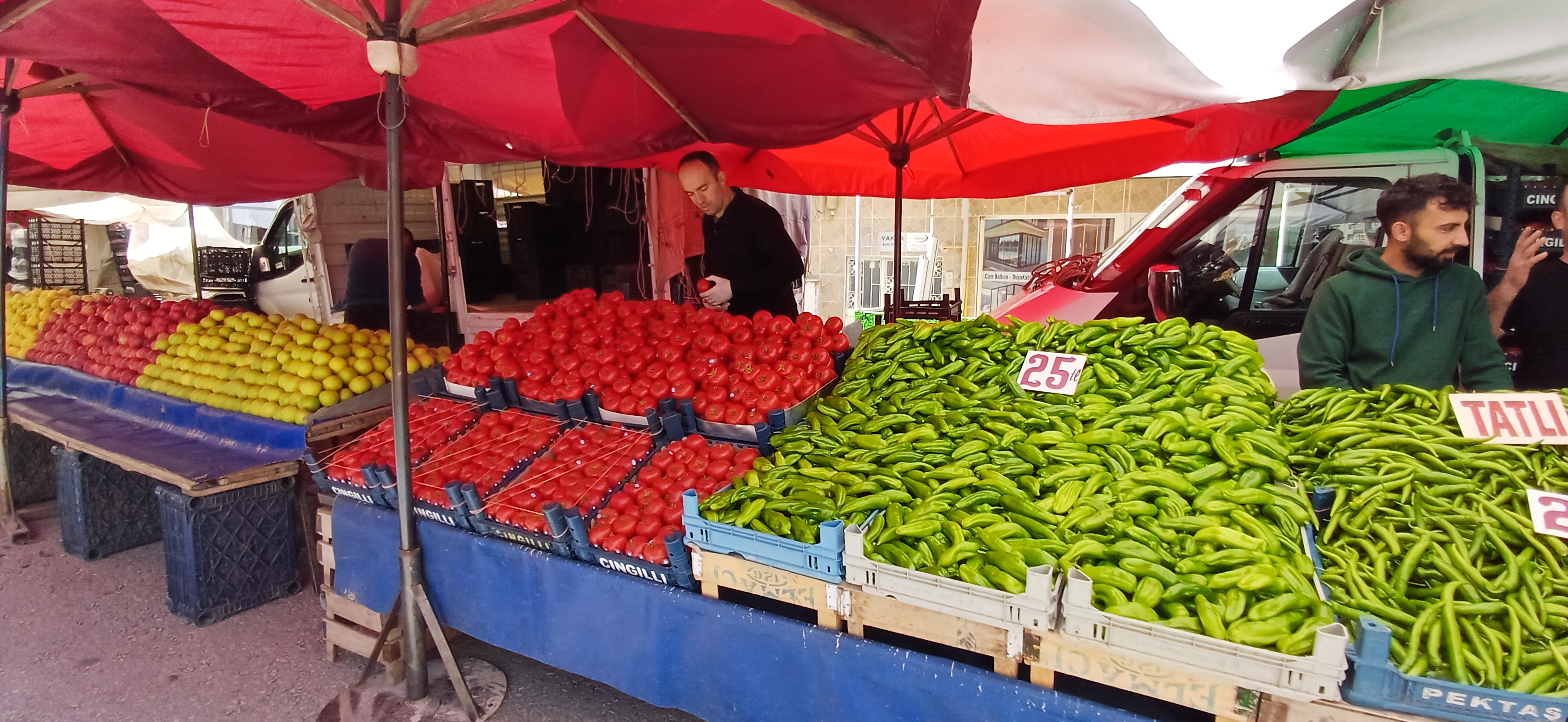 Çarşamba Pazar’ında Sebze Meyvelerde Güncel Fiyatları (15)