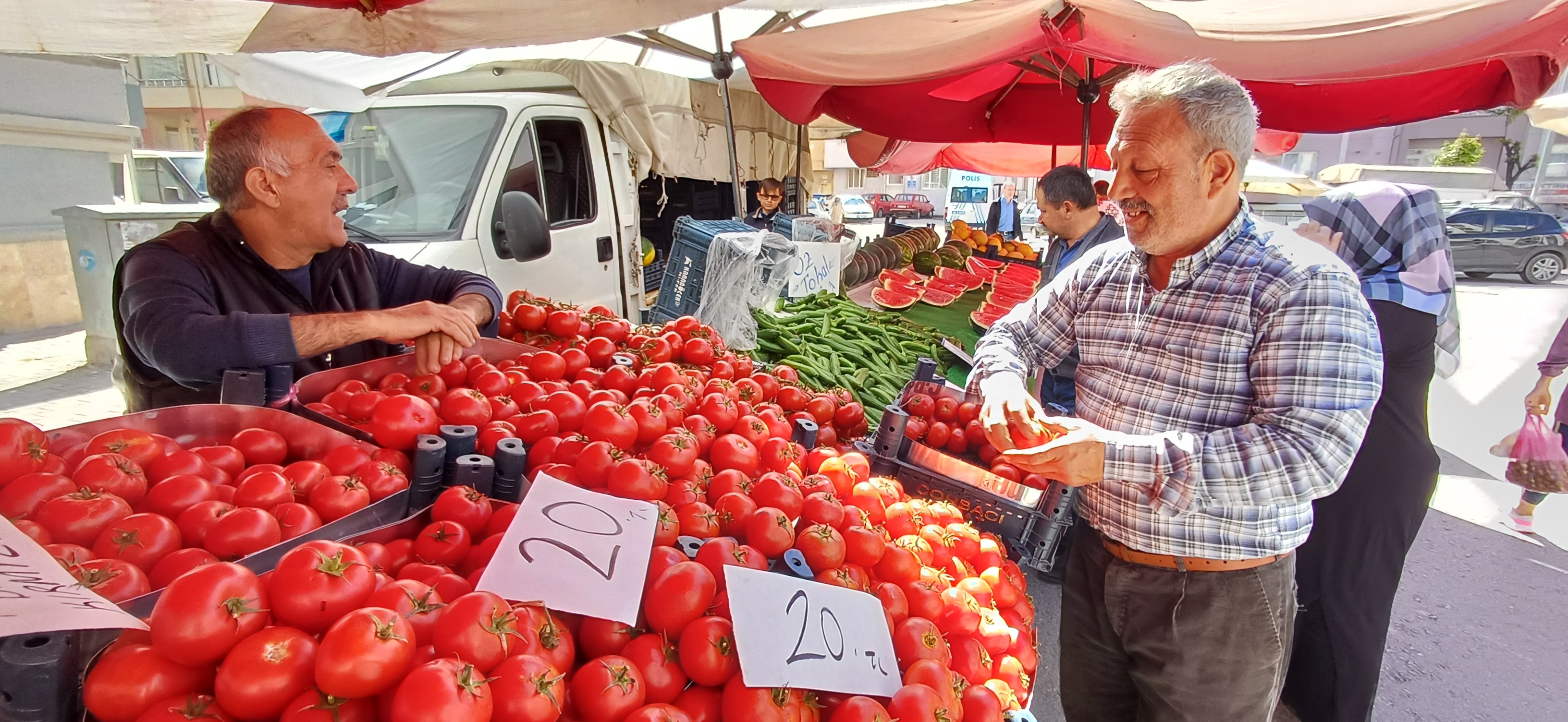 Çarşamba Pazar’ında Sebze Meyvelerde Güncel Fiyatları (34)