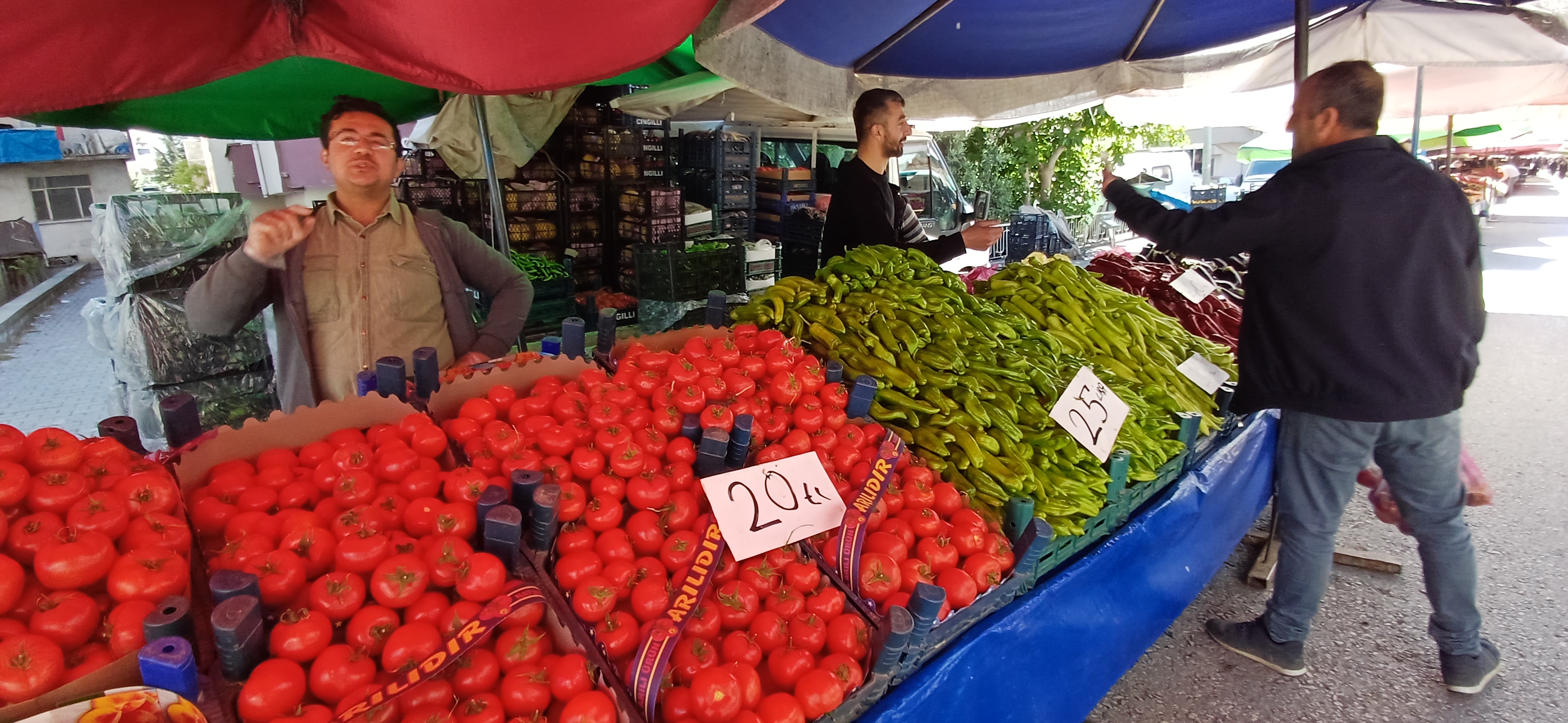 Çarşamba Pazar’ında Sebze Meyvelerde Güncel Fiyatları (5)