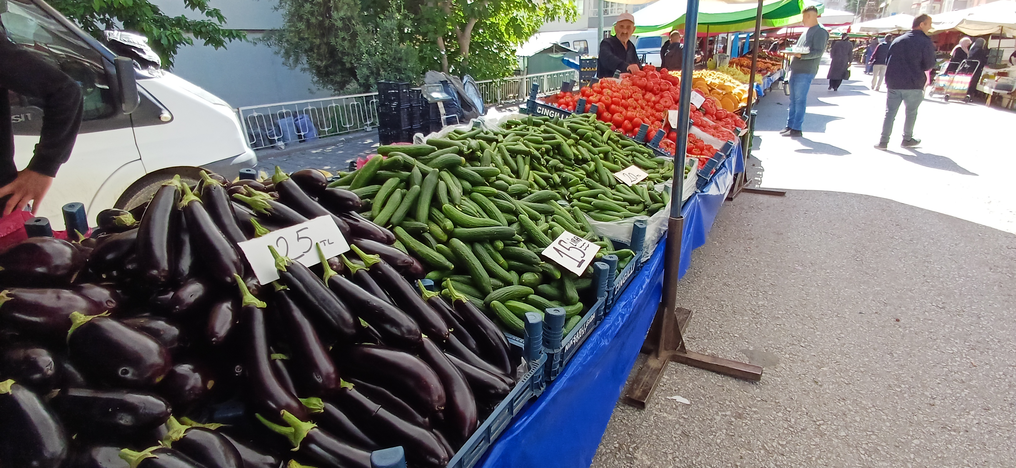 Çarşamba Pazar’ında Sebze Meyvelerde Güncel Fiyatları (8)