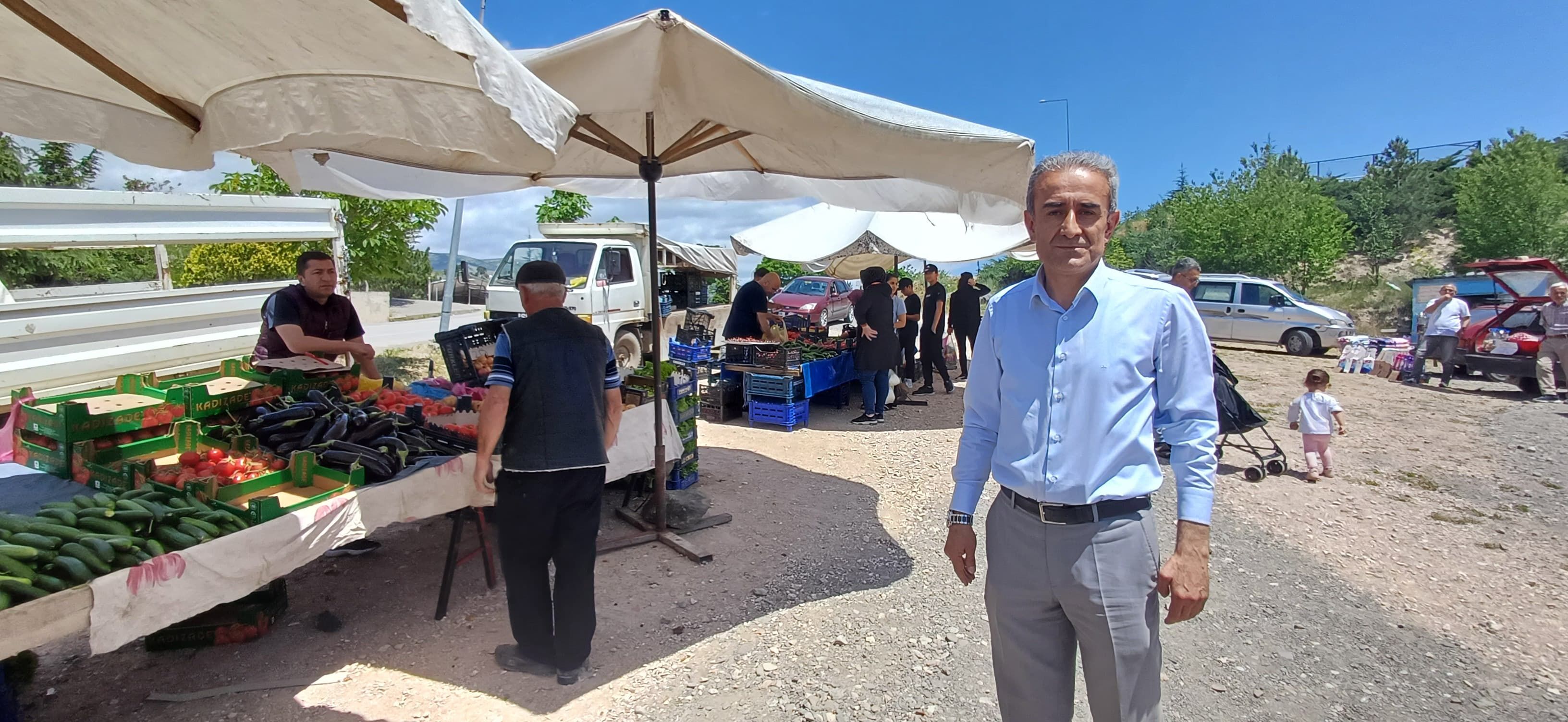 Doğukent (Toki̇) Mahallesi’nde Kurulan Pazar Yeri’nden Herkes Memnun (5)