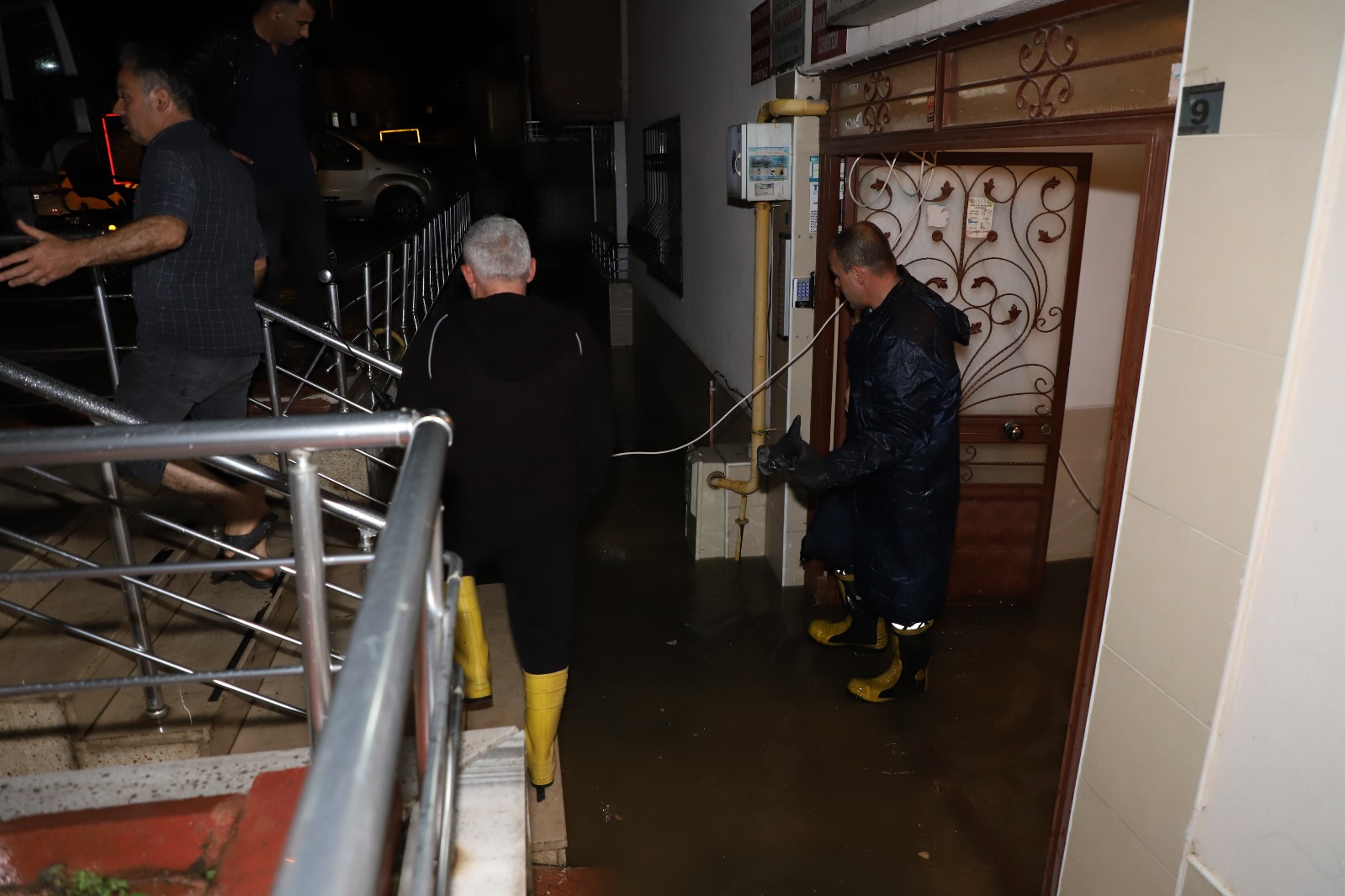 Turhal Belediyesi Yoğun Yağışlara Karşı Harekete Geçti (4)