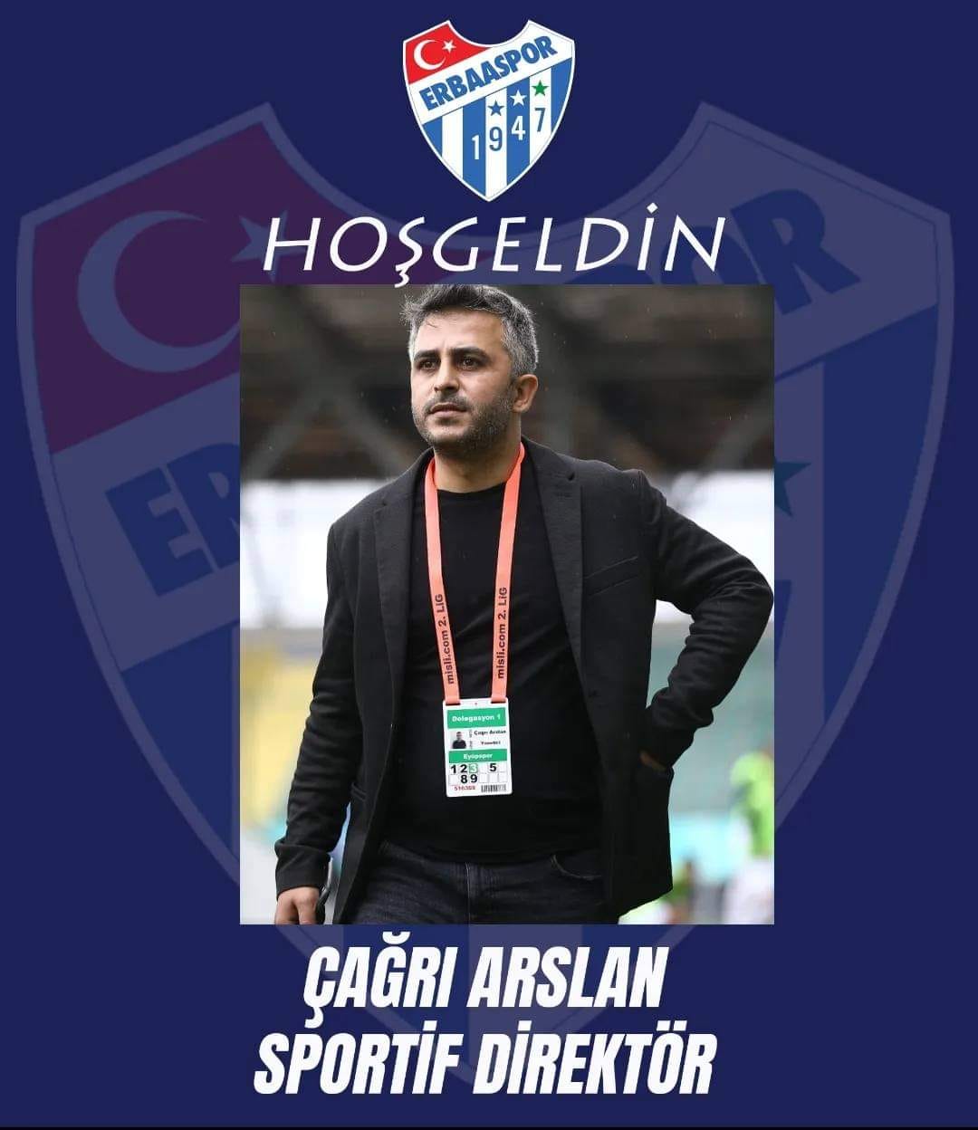 Erbaaspor’da Sportif Direktörlüğe Çağrı Arslan Getirildi (2)