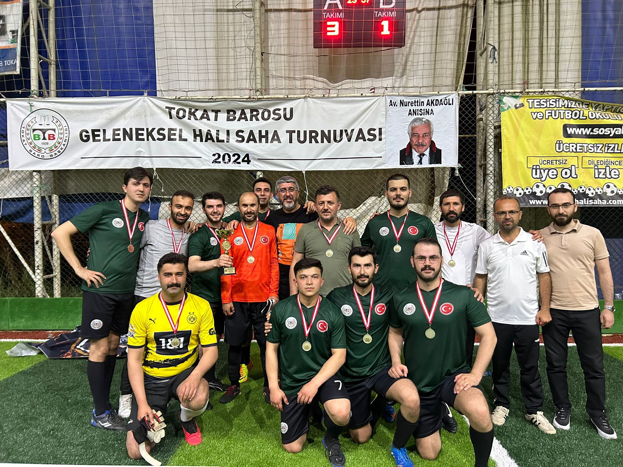 Tokat Barosu Futbol Turnuvası Sona Erdi (4)