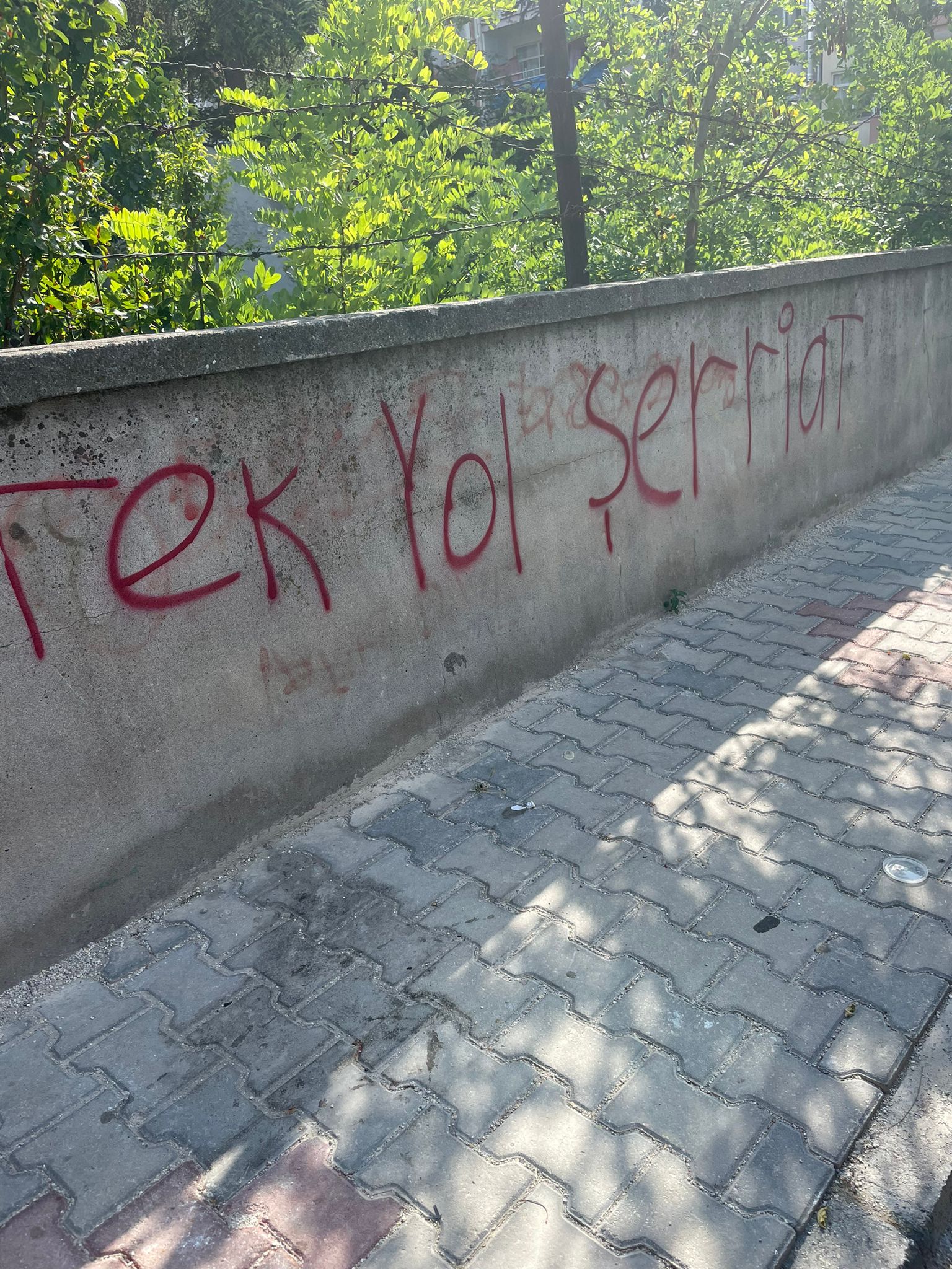 Chp Tokat Merkez İlçe Başkanı Aytekin Ayan, Tokat'taki Tek Yol Şeriat Yazılarına Tepki Gösterdi (7)