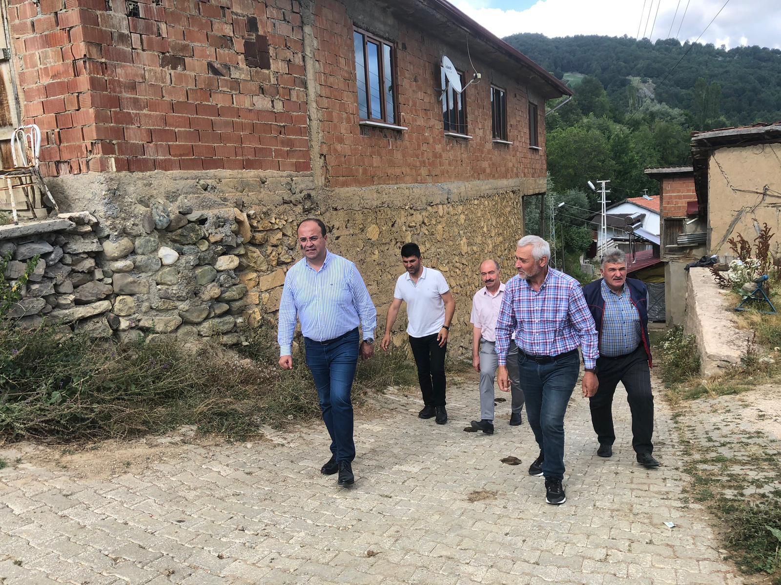 Cumhuriyet Halk Partisi (Chp) Tokat İl Başkanı Çağdaş Kurtgöz, Acıpınar Ve Mülk Köylerini Ziyaret (1)