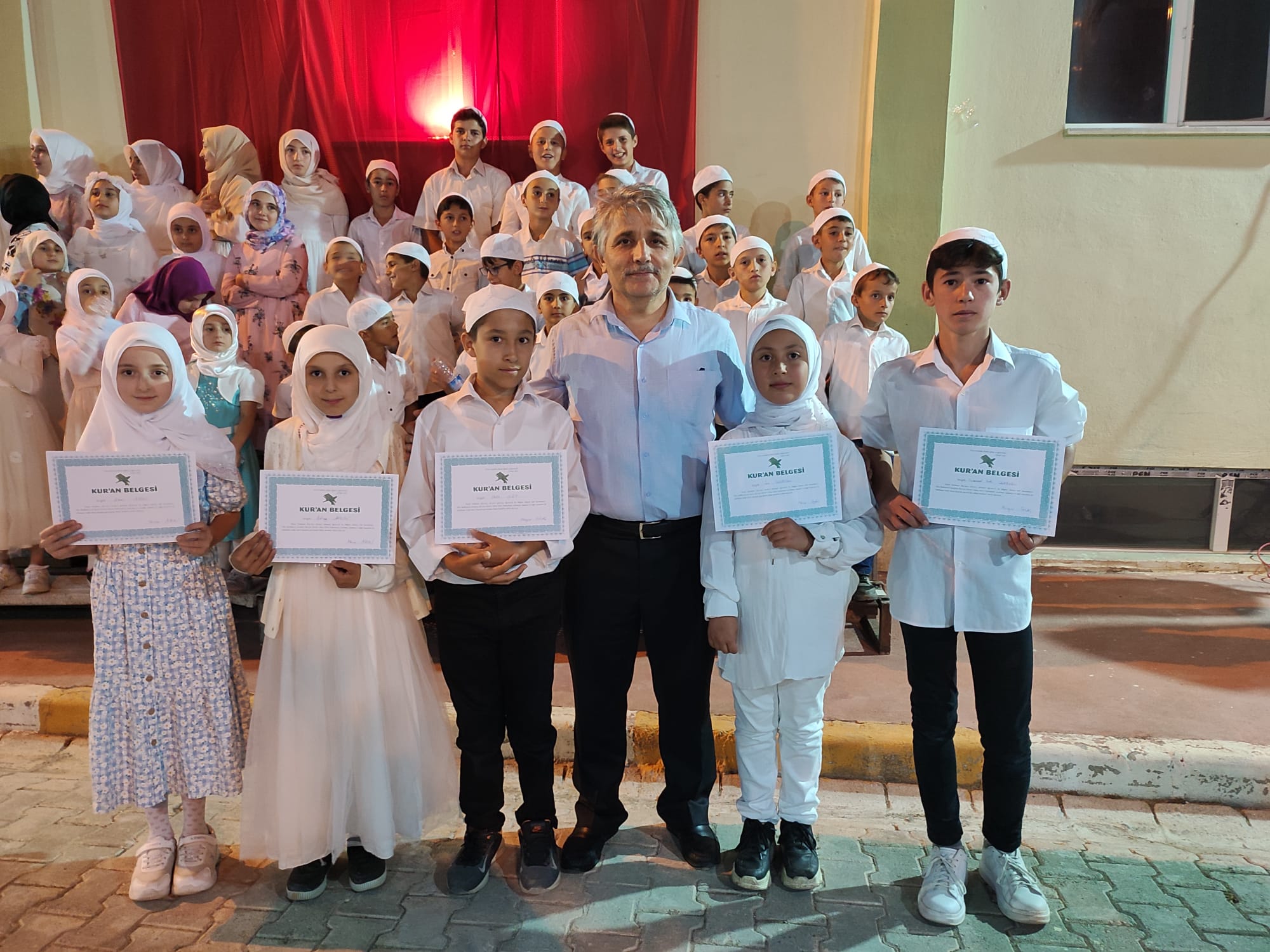 Bakışlı Köyü Yaz Kur'an Kursu Coşkulu Kapanış Programı Ile Sona Erdi (5)