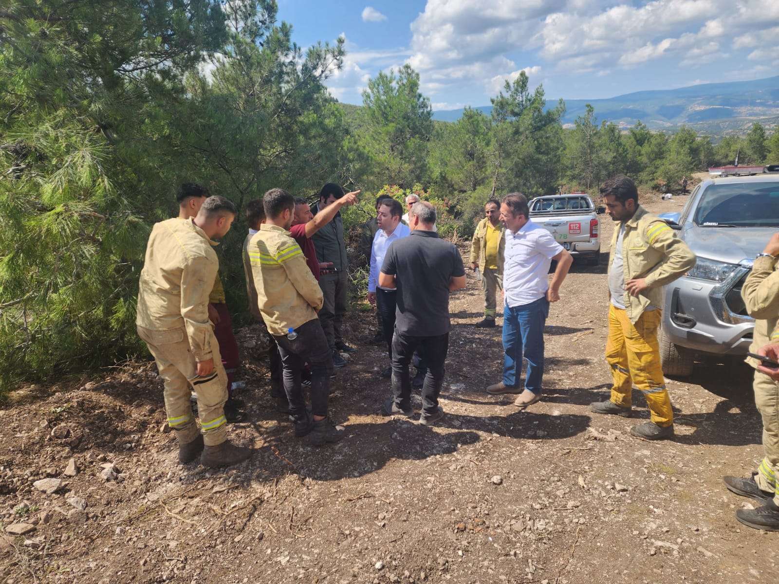 Kaymakam İsmail Altan Demirayak, Orman İşçilerine Teşekkür Etti (3)