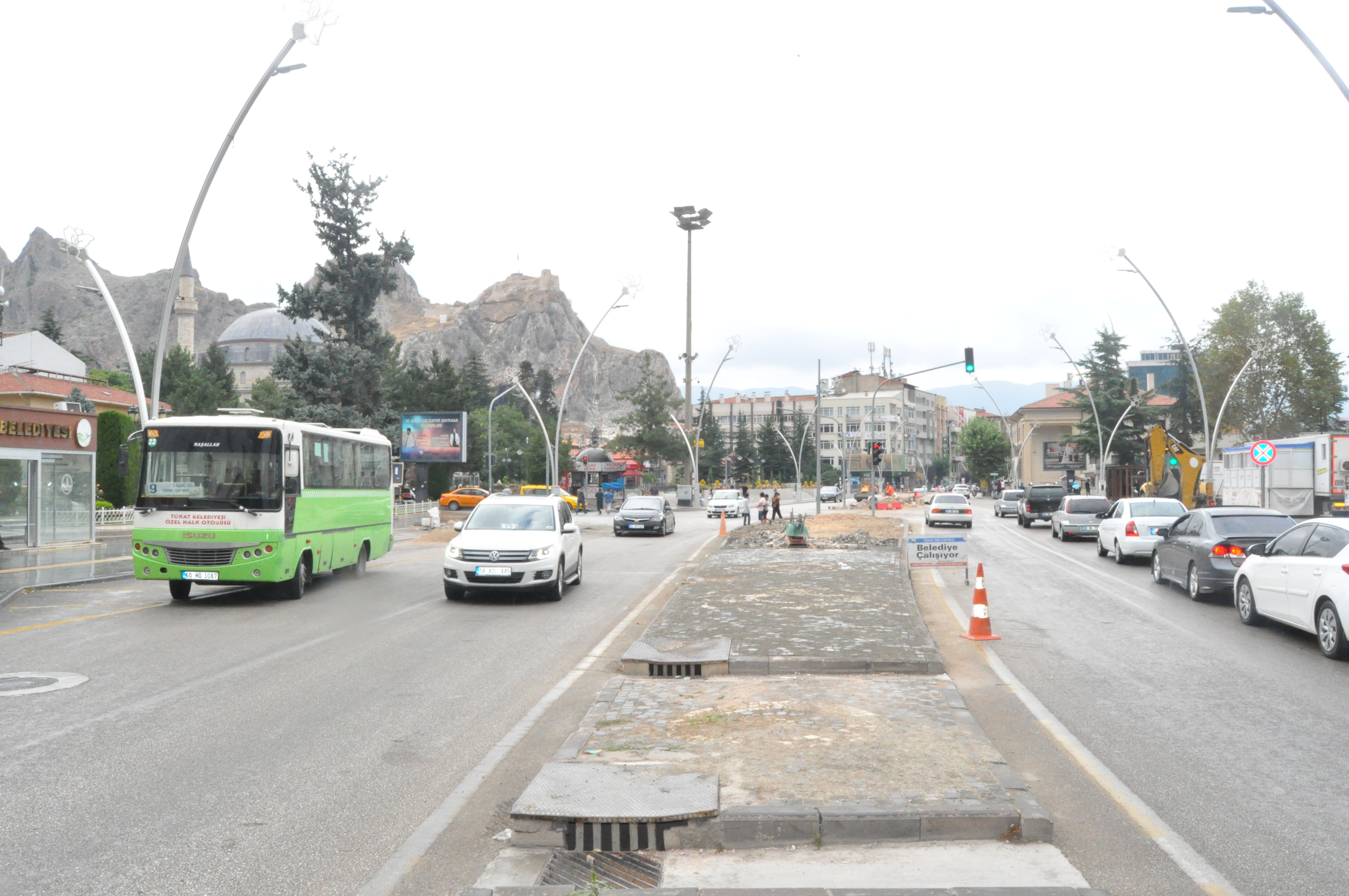 Tokat'ta Aylardır Beklenen Yağmur Yağdı Hafif Yağışlar Serinletti (6)