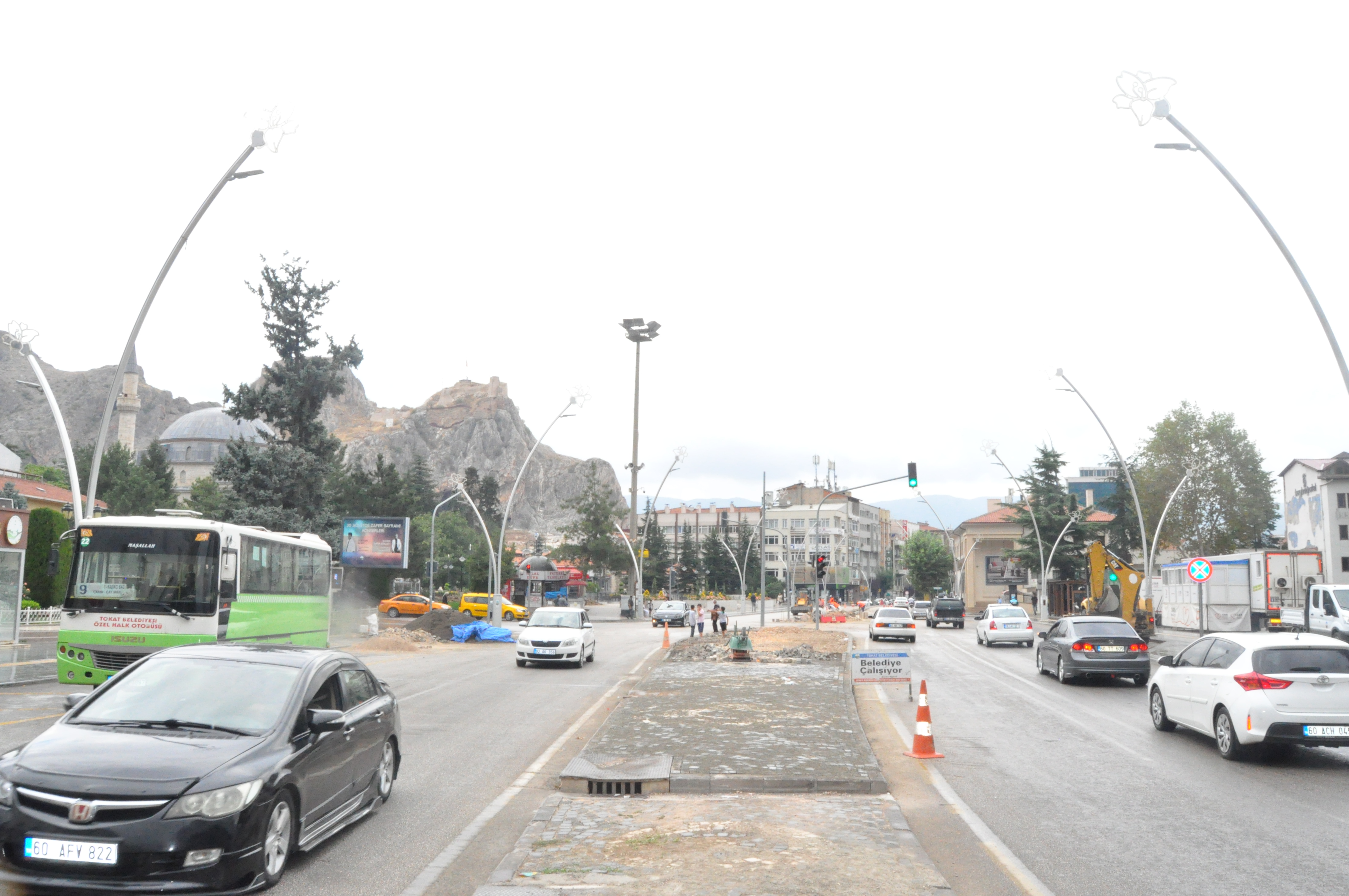 Tokat'ta Aylardır Beklenen Yağmur Yağdı Hafif Yağışlar Serinletti (7)